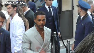 Lucien Laviscount Emily in Paris  Vogue World fashion show in Paris  23062024 [upl. by Laitselec]