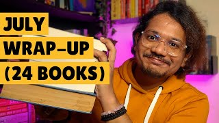 📚✨ July 2024 Reading WrapUp Top 24 MustRead Books 📖🔥 [upl. by Block]