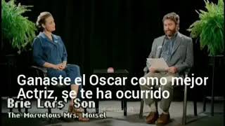 Brie Larson in between two Ferns Subtitulado al español [upl. by Nyleikcaj]