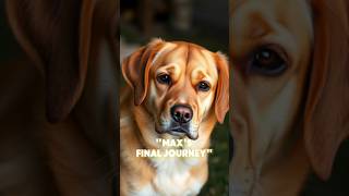 quotMaxs Final Journeyquot piesces psypracujące animals pieszy adoptujpsa goldenretriever pets [upl. by Acile]