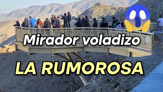 ASÍ LUCE EL MIRADOR VOLADIZO DE LA RUMOROSA [upl. by Pascal]