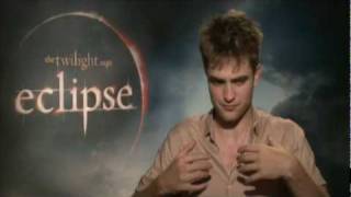 Robert Pattinson Interview  Twilight Eclipse Movie Junket [upl. by Jaehne]