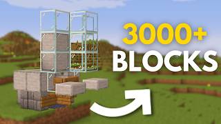 Best Elytra Launcher 3000 Blocks  Minecraft 121 Tutorial [upl. by Stoat]