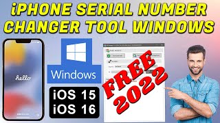 iPhone Serial Number Change Windows Tool Bypass Hello Screen  How To Change SN iCloud Bypass 2022 [upl. by Carmencita125]