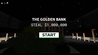 Roblox Sneak Thief Golden Bank  All Loot No Damage [upl. by Eisenstark]