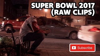 Super Bowl 2017 Falcons vs Patriots  Atlanta Raw [upl. by Hornstein825]