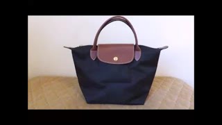 Longchamp Small Le Pliage Tote  Review Mod shots amp What fits [upl. by Layman]