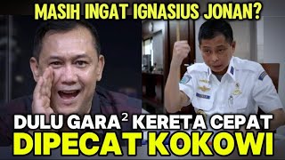 DENNY SIREGAR KERETA CEPAT JOKOWI IGNASIUS JONAN DIRESUFFLE GARA² INI DULU [upl. by Nomit715]