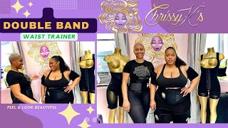 CHRISSYKS  Double Band  WAIST TRAINER [upl. by Ailb]