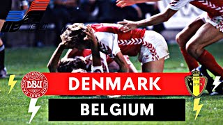 Denmark vs Belgium 32 All Goals amp Highlights  1984 UEFA EURO [upl. by Llezom]