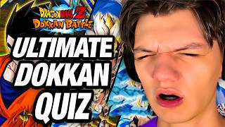 I Took The Ultimate Dokkan Battle Quiz [upl. by Deborah]