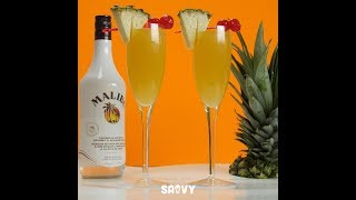 Hawaiian Mimosas  Cocktail Recipes [upl. by Bevin671]