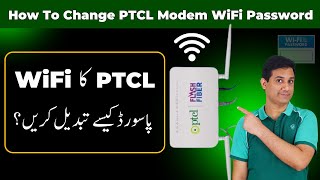 How to Change PTCL Wifi Password from Mobile Phone [upl. by Munt]