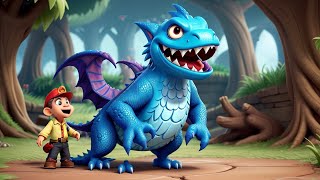 Jabberwocky Poem Rhymes for kids happykidz [upl. by Jaela41]