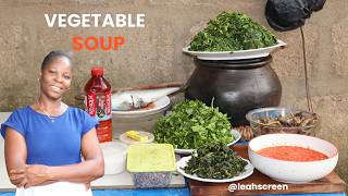 Lets Make Vegetable Soup in an African Way   Vegetable Soup Recipe [upl. by Lemyt]