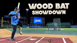 2024 WOOD BAT SHOWDOWN  Baseball Bat Bros RRExpressBaseball [upl. by Peppard]