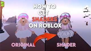 how to get shader on roblox windows  b3eleyy [upl. by Cletis]