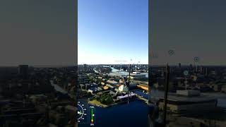 1455MICROSOFT FLIGHT SIMULATOR COPENHAGEN DENMARK copenhagen denmark [upl. by Ares942]