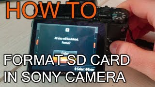 Insert  Remove Micro SD Card In Slot Sony HDRCX405 Handycam [upl. by Gad]