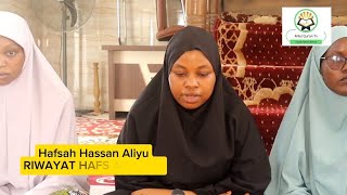 Musaffar Qiraat Banat  Riwayat Hafs an Asim  Hafsa Hassan Aliyu  Yusuf Maitama Sule Uni Mosq [upl. by Iorgos893]