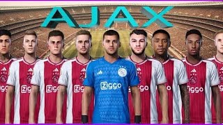 FIFA 16 MOD 25 MOBILE AJAX FULL FACEPACK FC25ORIGINAL FACEPACK18 FACES [upl. by Dacy]