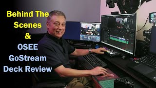 OSEE GoStream HDMI Mixer Deck Review and Behind the Scenes at Rob Trek Studios ep483 [upl. by Sheri706]