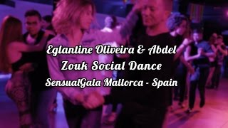 Eglantine Oliveira amp Abdel Zouk Social Dance 😊 [upl. by Alatea758]