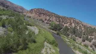 East fork of the Carson river between Markleeville CA and Carson Valley NV [upl. by Notlehs]