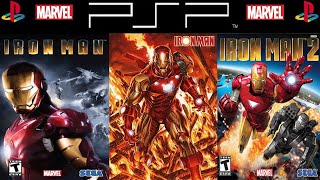 All Iron Man Games on PSP [upl. by Elleunamme928]