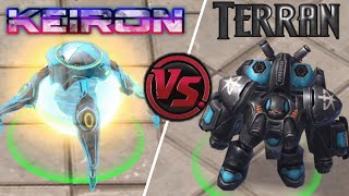 The Aegis in Action Its Keiron vs Terran with the New Patch  SC II Scion Races [upl. by Ahserak]