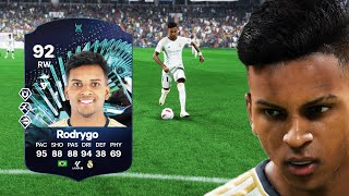 92 LA LIGA TOTS EVOLUTION RODRYGO IS A BEAST IN EA FC 24 [upl. by Breger]