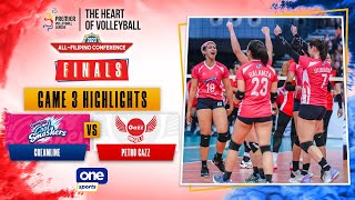 Creamline vs Petro Gazz Finals G3 highlights  2023 PVL AllFilipino Conference  Mar 30 2023 [upl. by Reehsab]