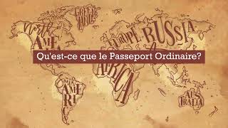 Quest ce quun Passeport Ordinaire [upl. by Datnow]