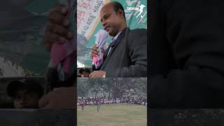 Bangladeshs popular football commentator MdKhorshed Raihan Naoga Atrai ground the audience [upl. by Arrotal]