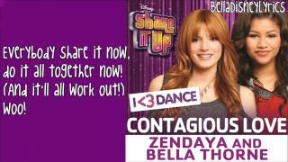 quotContagious Lovequot  Bella Thorne amp Zendaya Lyrics Video [upl. by Laureen]