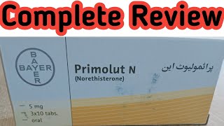 primolut n tablet khane ke kitne din baad period aata hai  primolut n tablet uses  draliusman [upl. by Anasus]