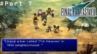 MARI KITA HANCURKAN SEKTOR 7  FINAL FANTASY VII  Part 7  Duckstation Emulator  PS 1 [upl. by Eessej]