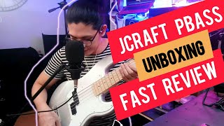 JCraft Pbass classic fast review tagalog [upl. by Ara286]