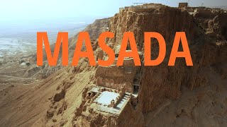 Masada  Israel  fortress  history  4K  drone  Мацада  Израиль крепость история [upl. by Eener808]