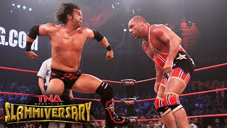 Kurt Angle vs Frankie Kazarian FULL MATCH  TNA Slammiversary 2010 [upl. by Gibson33]