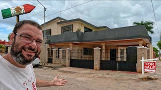 Tour of 5 Bedroom House in Typical Mexican Neighborhood 🇲🇽 [upl. by Heidt]