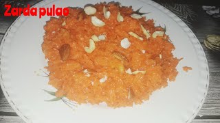 Kesri meethe Chawal Recipe zarda pulao zardapulao Meethechawal zardapulaorecipe [upl. by Joline]