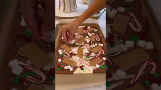 Making the Holiday Chocolate Bark Trend To melt chocolate heat oven to 120 and melt for 10 min [upl. by Felicio]