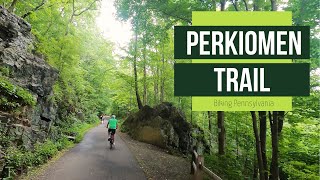 Biking Pennsylvania The Perkiomen Trail [upl. by Yolane]