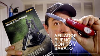 ✅ Afilador de cuchillos Bueno Bonito y Barato Afilador de PRECISIÓN WORK SHARP ✅ [upl. by Bocyaj]