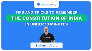 Tips and Tricks to Remember the Constitution of India in under 10 minutes  UPSC CSEIAS Aspirants [upl. by Luca]