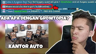 Ada Apa Dengan Growtopia Kantor Khusus Auto kwokwokow  Growtopia GrowVlog 4 [upl. by Rhett]