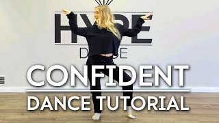 Confident  Demi Lovato  Beginner Jazz Dance Tutorial [upl. by Dickerson]