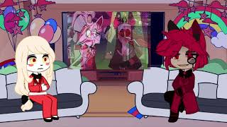 Hazbin Hotel react to Hells Greatest Dad Hazbin Hotel [upl. by Ellerred]