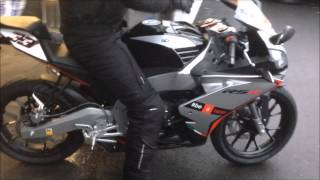 Aprilia RS4 125 Replica SBK 2015  reviewsound  1080P HD [upl. by Ainala]